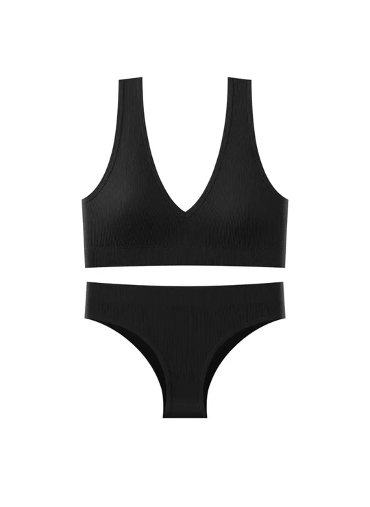 Топ + трусыКомплект топ трусики Yadali 8879 - женское белье оптом в Dolche Noche