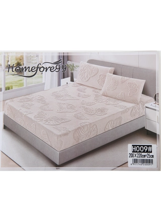 Фото Без Бренда Елегантне простирадло на ліжко з наволочками Homefore99 (009) (23011) – Постільна білизна, колір <color>, ціна 740.54<currency>