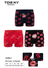 Чоловічі боксери TOM NY Underwear Kiss, модель 2598-C - магазин нижнего белья оптом Dolche Noche
