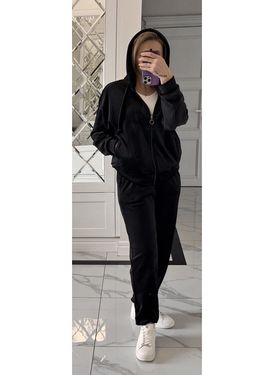 Велюрові комплекти, штани Жіночий велюровий костюм *4040* - жіноча білизна оптом у Dolche Noche