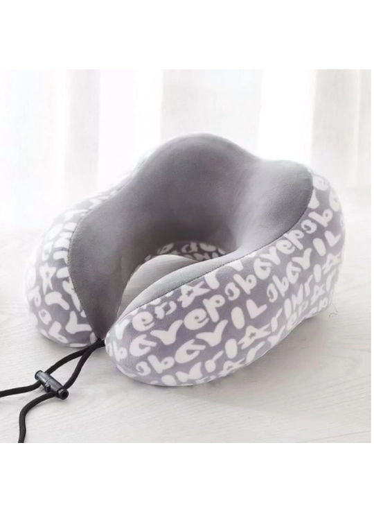 Рогалик 'Буквы' ФИГУРНЫЙ дорожной мемори Китай - текстиль для дома оптом в Dolche Noche