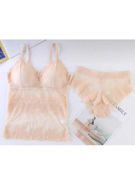 КружевныеA830 Комплект Топ Трусики 19,4 - женское белье оптом в Dolche Noche