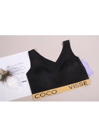 Фото Без Бренда Топик безшовный CoCo 1799 Чорний (11961) – Топи, майки, колір <color>, ціна 147.78<currency>