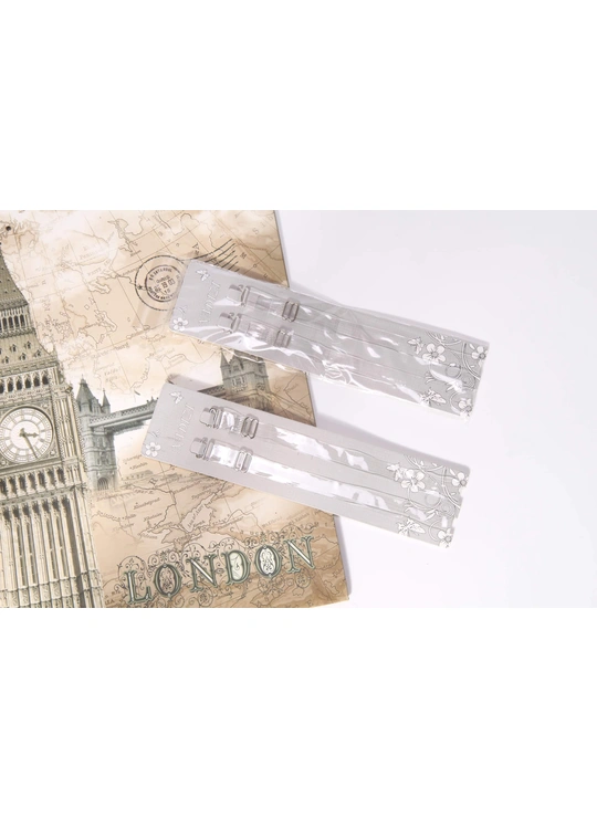 Аксессуары для бюстгалтераБрыль силикон (1 см) Nadizi 664 Прозрачный - женское белье оптом в Dolche Noche