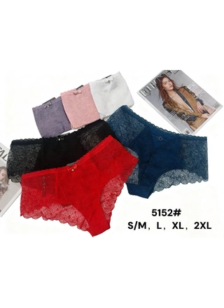 Фото HONS Трусики женские HONS 5152 3б Різні кольори (23226) – Норма, колір <color>, ціна 65.08<currency>