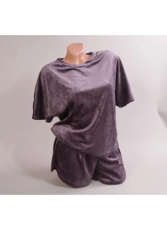 Піжами Домашній костюм жіночий (шорти + футболка) 4020 - жіноча білизна оптом у Dolche Noche