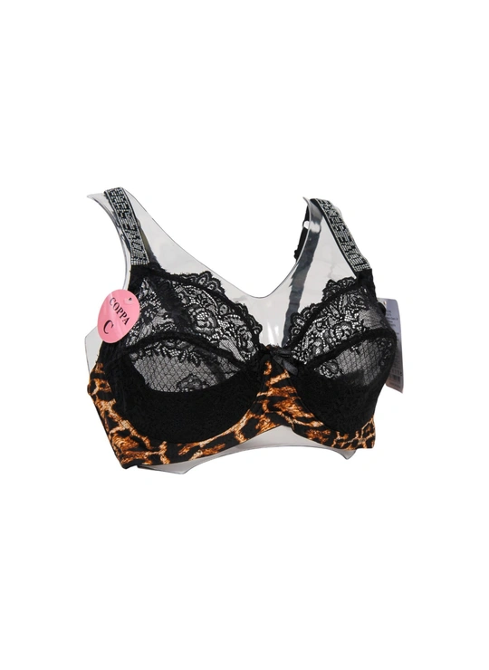 Чашка CБюстгальтер с кружевом и декором (С) ROSA JUNIO 41311 - женское белье оптом в Dolche Noche