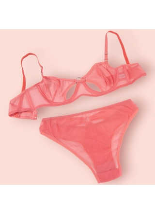 Фото Cottonhill Комплект сітка 079 Персиковий (19587) – Чашка B, колір <color>, ціна 305.10<currency>