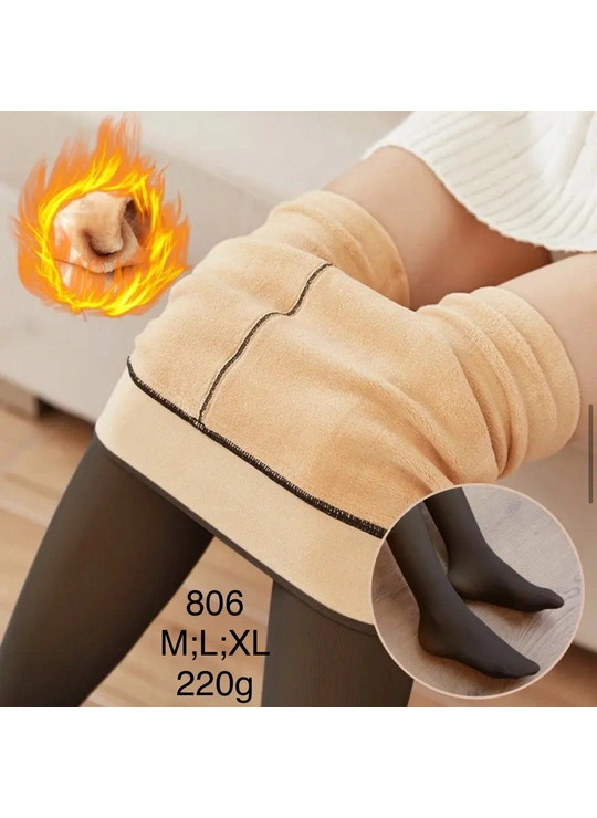 Колготки Колготи з ефектом прозорості 220 гр А806 Чорний - жіноча білизна оптом у Dolche Noche