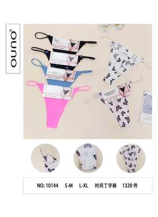 Фото Ouno Стрінги з тонкими бретелями OUNO 10144 3с Різні кольори (23279) – Стрінги, колір <color>, ціна 38.98<currency>