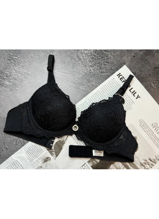 Чашка B Бюстгальтер *B* AIMINA 1695  9,3 Чорний - жіноча білизна оптом у Dolche Noche
