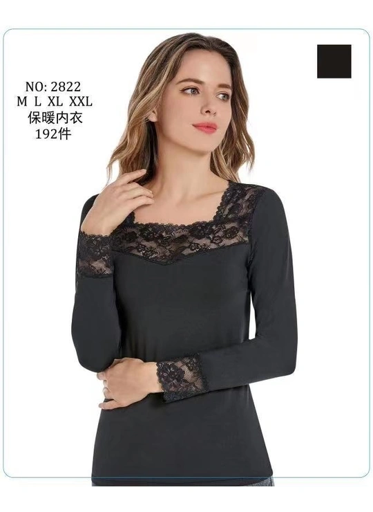 ТермобельеТермо кофта женская OUNO 2822 - женское белье оптом в Dolche Noche