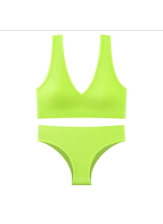 Топ + трусыКомплект топ трусики Yadali 8879 - женское белье оптом в Dolche Noche