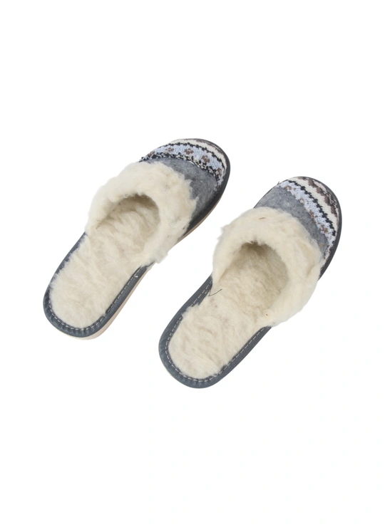 Зима Тапки жіночі Орнамент 337 - жіноча білизна оптом у Dolche Noche