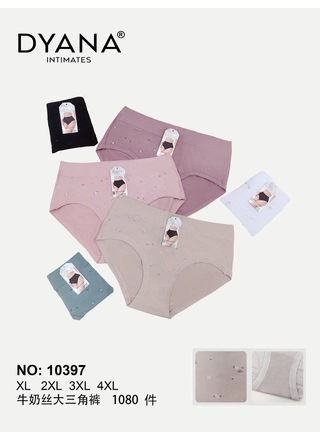 Фото Dyana Труси жіночі DYANA 10397 10б Різні кольори (23510) – Батальные размеры, цвет <color>, цена 47.62<currency>