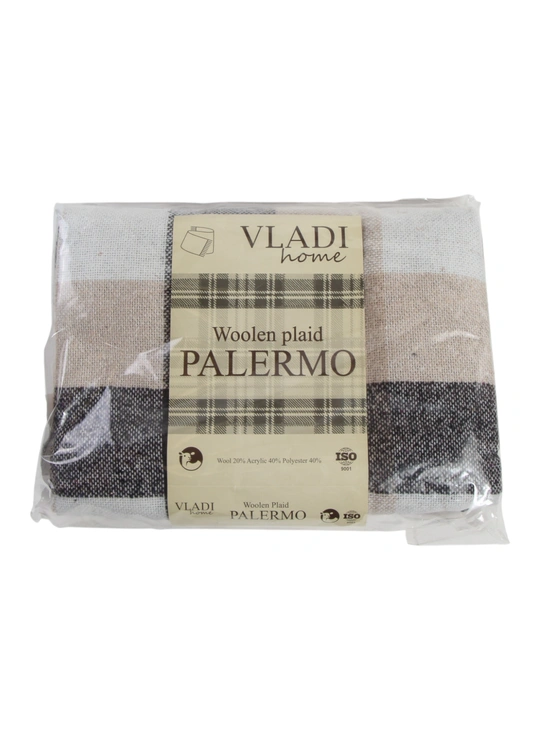 Плед 'Palermo' 170*210_SOFA/07 ТМ 'Vladi - текстиль для дома оптом в Dolche Noche