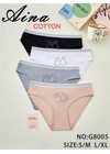 Бавовняні Жіночі трусики AINA G8005 2с - жіноча білизна оптом у Dolche Noche