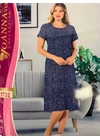 Ночные рубашкиЖіноча бавовняна нічна сорочка-сукня JOANNA VERA (Опт) 5732 Як на фото - женское белье оптом в Dolche Noche