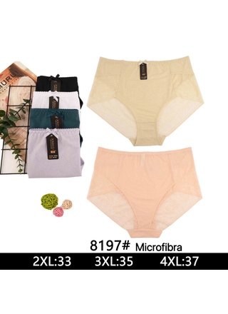 Фото NADIZI Трусы женские NADIZI 8197 1с () – Батальные размеры, цвет <color>, цена <currency>