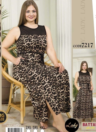 Фото LADY Платье больших размеров LADY 7217 (20457) – Ночные рубашки, цвет <color>, цена 525.42<currency>