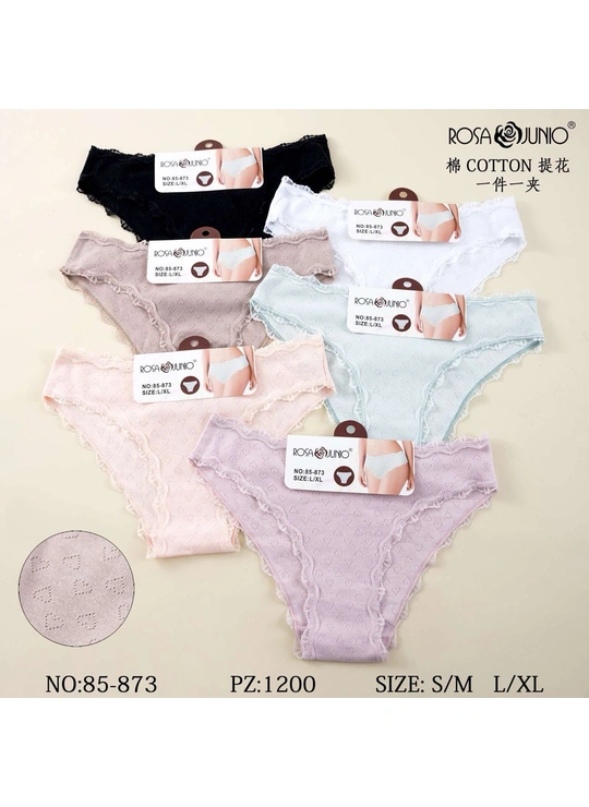 Норма Жіночі трусики ROSA JUNIO 85-873 10б Різні кольори - жіноча білизна оптом у Dolche Noche
