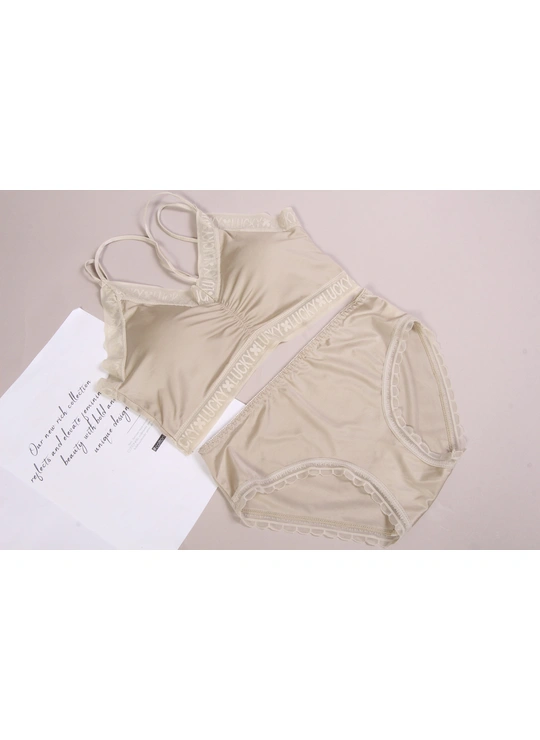 Топ + трусыКомплект Топ-Трусики LUCKY *521 - женское белье оптом в Dolche Noche