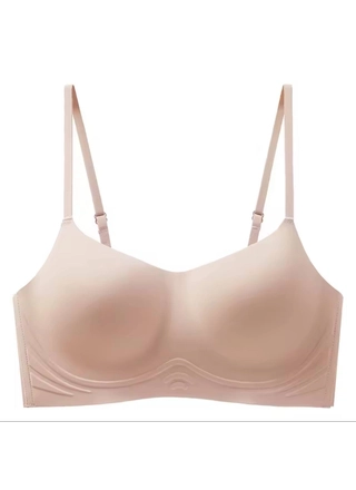 Фото Без Бренда Бюстгальтер бесшовный Y976 8,4 (21075) – Невидимки, цвет <color>, цена 119.28<currency>