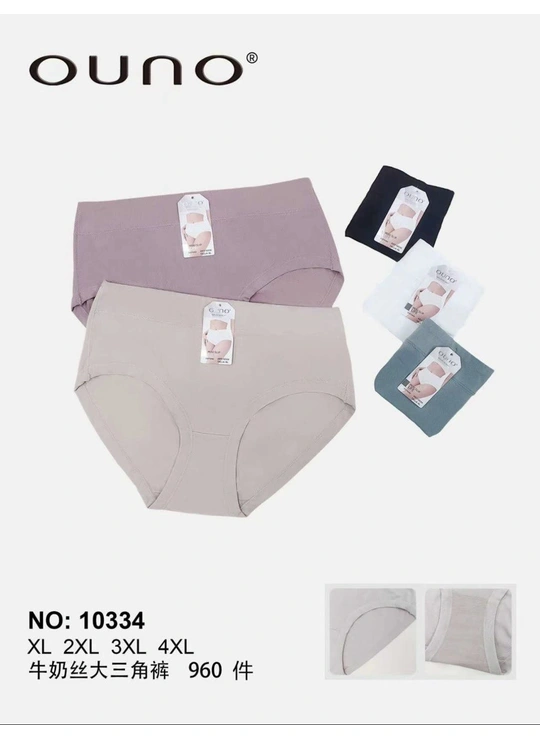 Батальні розміри Жіночі труси slip OUNO 10334 11в Різні кольори - жіноча білизна оптом у Dolche Noche