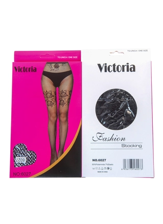 Фото Victoria Панчохи жіночі Viktoria JY57 (22812) – Еротичні панчохи, колір <color>, ціна 78.42<currency>