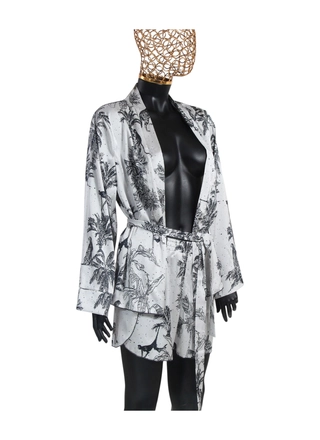 Фото ЦаЦа Комплект халат-шорты 4765 (22276) – Халаты, цвет <color>, цена 445.20<currency>