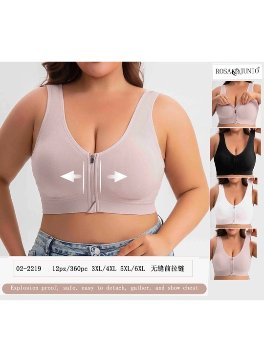 Топи, майки Топ великих розмірів Rosa Junio 02-2219 - жіноча білизна оптом у Dolche Noche