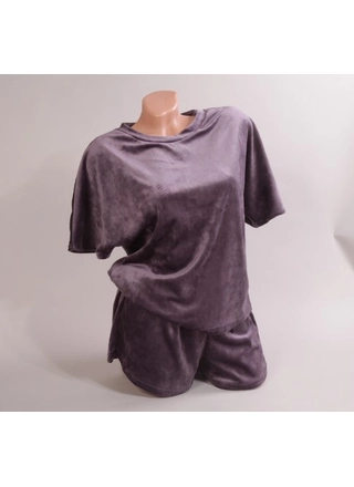 Фото ЦаЦа Домашний женский костюм (шорты + футболка) 4020 (9886) – Пижамы, цвет <color>, цена 294.00<currency>