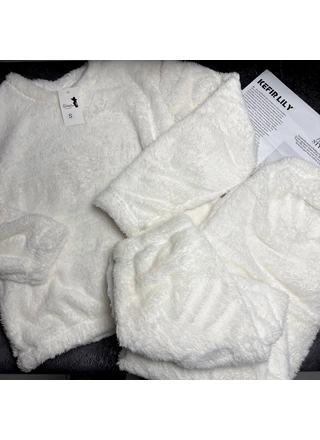 Фото ЦаЦа Піжама жіноча плюш ЦАЦА 4031 (18136) – Піжами, колір <color>, ціна 431.76<currency>