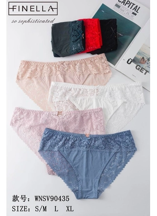 Фото FINELLA Трусики жіночі FINELLA 90435  4д (22349) – Норма, колір <color>, ціна 57.42<currency>