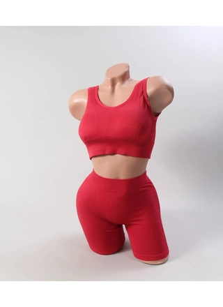 Фото Без Бренда Комплект Топ&Шорты A04 (14031) – Спортивные комплекты белья, цвет <color>, цена 206.53<currency>