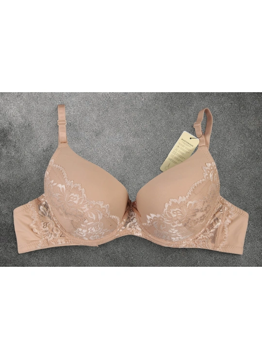 Чашка C Бюстгальтер *С* TEYI 5214 Темно бежевий - жіноча білизна оптом у Dolche Noche