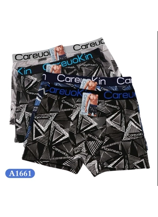 Фото CareuoKin Труси чоловічі CareuoKin 1661 (22666) – Чоловічі труси, колір <color>, ціна 38.94<currency>