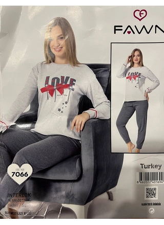 Фото Rinda Женская пижама FAWN 7066 (14664) – Пижамы, цвет <color>, цена 510.73<currency>