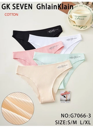 Фото Ouno GK SEVEN GhainKlain женские трусики (G7066-3) 4д (13428) – Норма, цвет <color>, цена 41.36<currency>