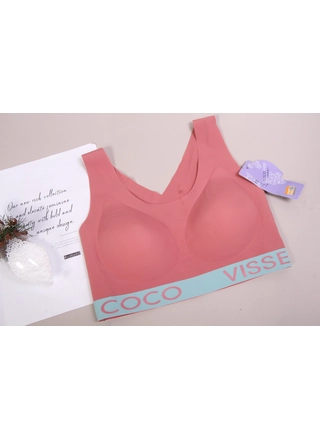 Фото Без Бренда Топик безшовний CoCo 1799 Кавовий (11964) – Топи, майки, колір <color>, ціна 147.78<currency>