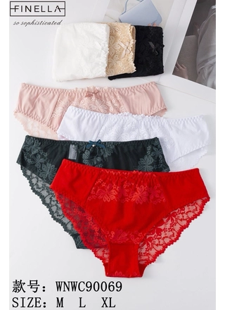Фото FINELLA Жіночі труси FINELLA WNMC90069    8с Різні кольори (23302) – Норма, цвет <color>, цена 58.38<currency>