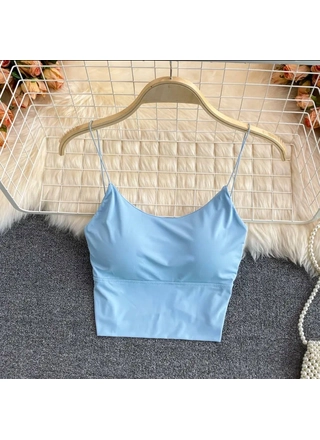 Фото YADAILI Топік жіночий безшовний 1127 Голубий (16116) – Топы, майки, цвет <color>, цена 117.82<currency>