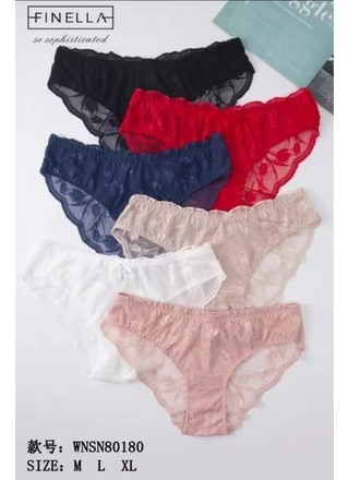 Фото FINELLA Трусики мереживо FINELLA 80180 3а (22049) – Мереживні, колір <color>, ціна 53.46<currency>