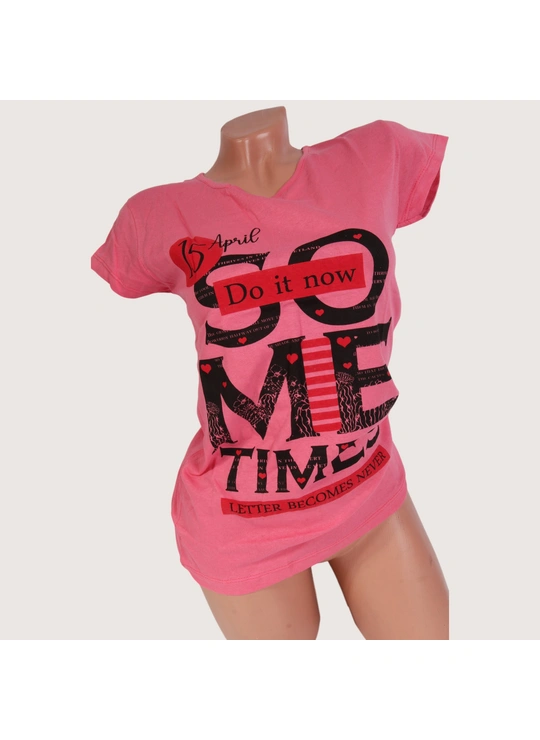 Футболки Жіноча футболка SO 1010 Темно рожевий - жіноча білизна оптом у Dolche Noche