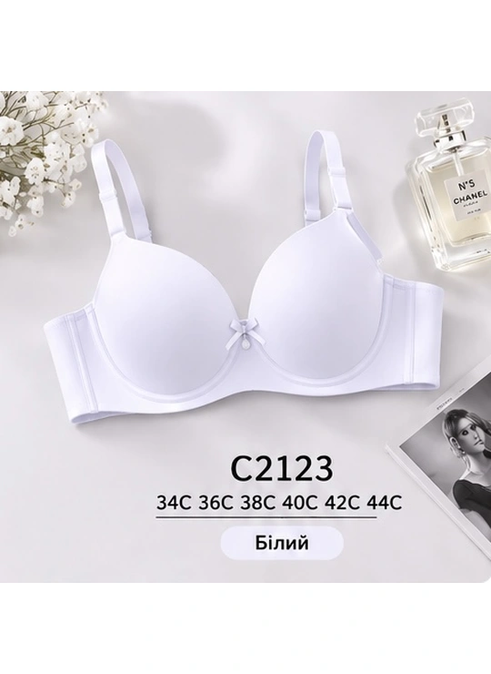 Чашка C Бюстгальтер nadizi C 2123  2,2 Білий - жіноча білизна оптом у Dolche Noche