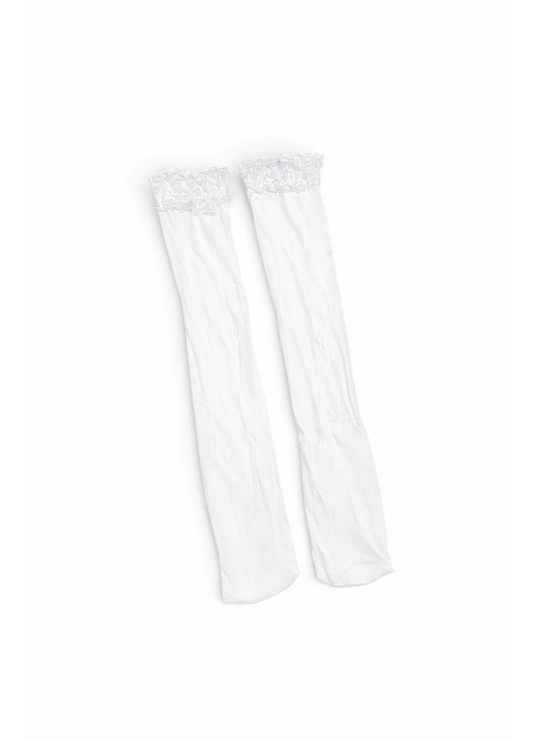 Колготки Гольфи жіночі Velsatis Flora Модель 1509 Білий - жіноча білизна оптом у Dolche Noche