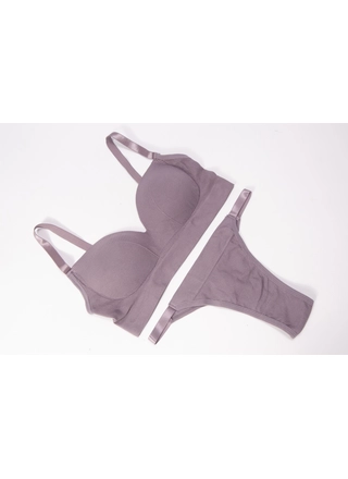 Фото Без Бренда Комплект бюстгальтер-труси 1305 (17007) – Топи, майки, колір <color>, ціна 134.82<currency>