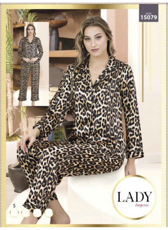 ПижамыСтильная пижама Lady 15079 - женское белье оптом в Dolche Noche