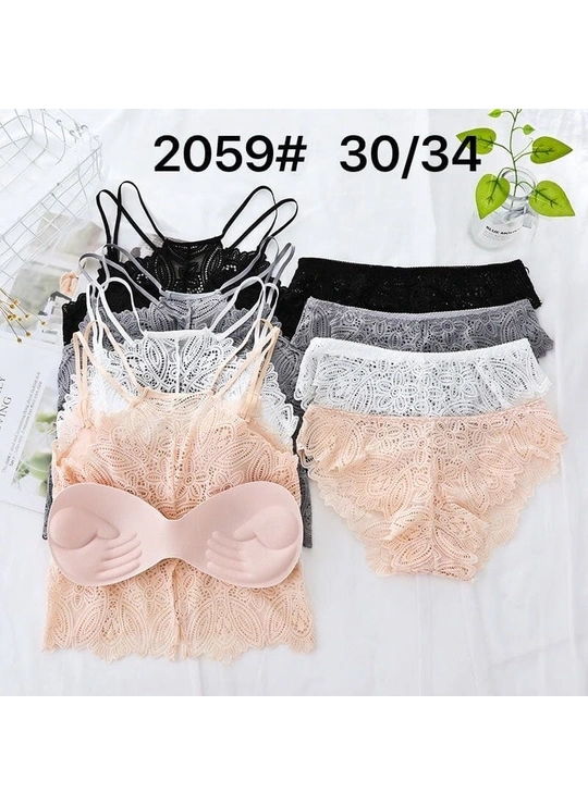 Топы, майкиКомплект Топ&Трусики 2059 11,4 - женское белье оптом в Dolche Noche