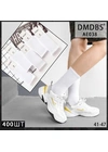 Белые высокие носки DMDBS AE038 (оптом, размеры 41-47) - магазин нижнего белья оптом Dolche Noche